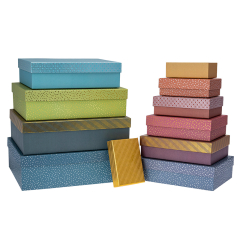 Rozette  Dárkové krabice sada 10 ks 23205