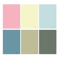 Sešit FRESH COLOURS A4 56l linkovaný ,balení 10 ks