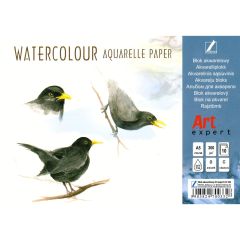 Blok A5/ 10l 300g /5/ akvarelový KRESKA ,balení 5 ks