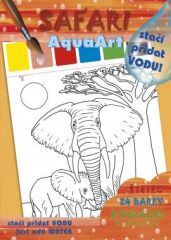 AKIM  AKIM omalovánky AquaArt A4 Safari