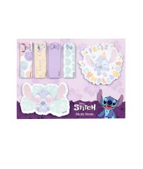 Samolepící bločky - Stitch fialové
