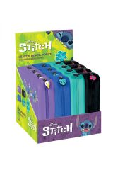 Pouzdro silikonové Stitch black ,balení 4 ks
