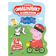 JModels  JM tvarované  omalovánky  A4 Peppa Pig