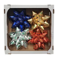 Vánoční rozeta JUMBO Xmas SET 3 ,balení 4 ks