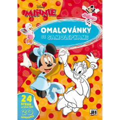 JModels  Omalovánky A4 se samolepkami - Minnie 3593-8