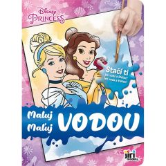 Omalovánky A4 maluj vodou Disney Princezny