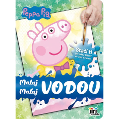 JModels  Omalovánky A4 maluj vodou Peppa