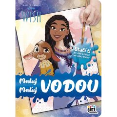 JModels  Omalovánky A4 maluj vodou Přání