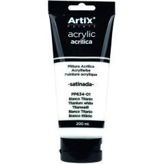 Barva akrylová 75 ml bílá