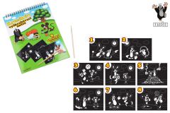 Notes vyškrabovací Krtek 8 listů