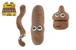 Antistresové hovínko mačkací 14 cm