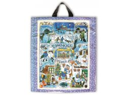 Taška PE 13kg LADA vánoce/50/ ,balení 50 ks