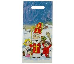 LIKA taška PE Ván.20x40 Mikuláš+čertíci ,balení 100 ks