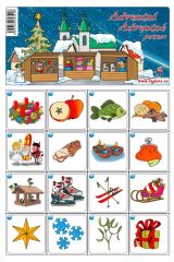 Mičánek  MP pexeso A4 Adventní