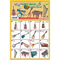 Mičánek  MP pexeso A4 Hudební nástroje
