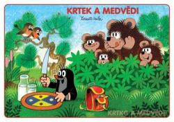 AKIM  Omalovánky A5 - Krtek a medvědi