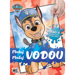 Omalovánky A4 maluj vodou Tlapková patrola
