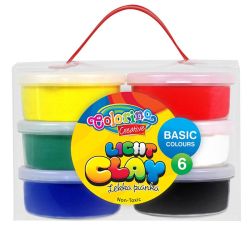 Colorino Fun Dough Light Clay 6 barev