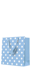 Paw  Papírová taška PAW CD  Dotsy Check blue