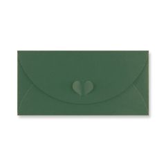 Barevná obálka DL LUX BUTTERFLY zelená tmavě ,balení 20 ks