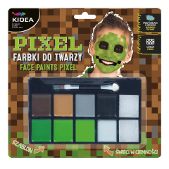 DRF KIDEA barvy na obličej PIXEL