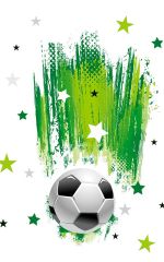 Pol-Mak  Papírový ubrus 180 cm Football with Stars
