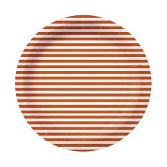 Paw  PAW talíř 23cm 10ks Stripes orange eco