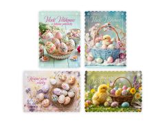 Mezuza  Velikonoční pohled výkroj S-450 ,balení 50 ks