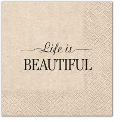 Ubrousky PAW Dekor C We Care (20ks) Beautiful Life