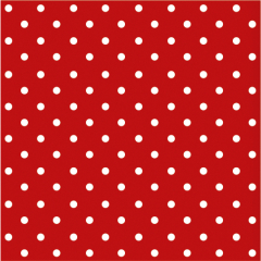 Paw  Ubrousky PAW Dekor L (20ks) Dots (red)