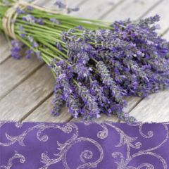 Ubrousky PAW Dekor L (20ks) Lavender in the Country