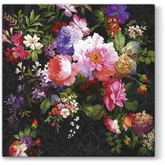 Paw  Ubrousky PAW Dekor L (20ks) Roses on Velvet
