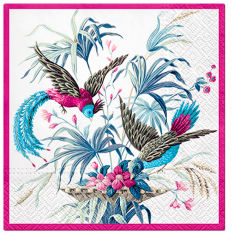 Paw  Ubrousky PAW Dekor L (20ks) Birds of Eden