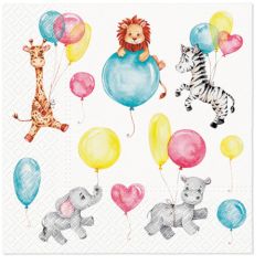 Paw  Ubrousky PAW Dekor L (20ks) Child Fun