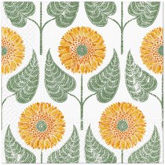 Paw  Ubrousky PAW Dekor L (20ks) Sunflowers Pattern