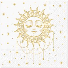 Paw  Ubrousky PAW Dekor L (20ks) Bohemian Sun