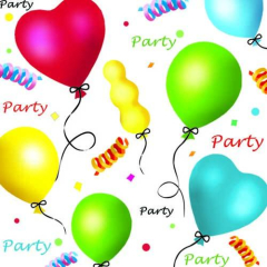 Paw  Ubrousky PAW Dekor L (20ks) Party