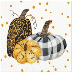 Ubrousky PAW Dekor L (20ks) Fancy pumpkins