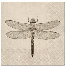 Ubrousky PAW Dekor We Care (20ks) Dragonfly