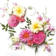 Pol-Mak  Ubrousky DAISY L (20ks) Delicate Flowers Composition