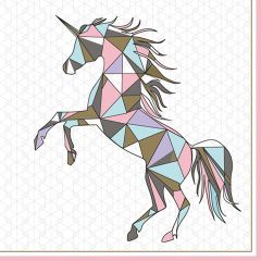 Pol-Mak  Ubrousky DAISY L (20ks) Graphic Wild Unicorn