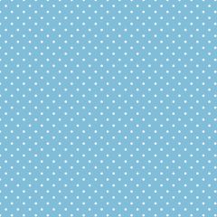 Pol-Mak  Ubrousky DAISY L (20ks) White Dots on Blue