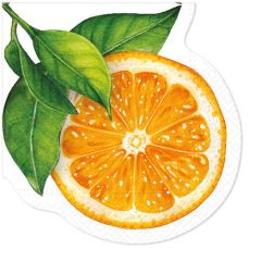 Ubrousky PAW Dekor RF (12ks) Pure Orange