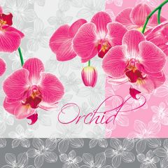 Pol-Mak  Ubrousky MAKI L (20ks) Romantic Orchid
