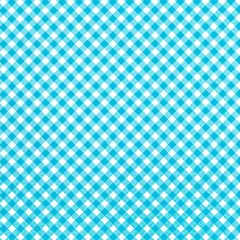 Ubrousky MAKI L (20ks) Diagonal Light Blue Check