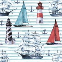 Ubrousky MAKI L (20ks) Watercolor Sailing Motifsa