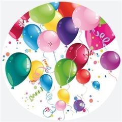 Pol-Mak  Papírový talíř velký - Party Balloons