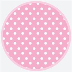 Talíř papírový PM 23cm 8ks Pink Dots
