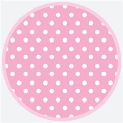 Talíř papírový PM 18cm 8ks Pimk Dots