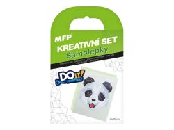 UNIPAP  kreativní set - samolepky panda 1042137